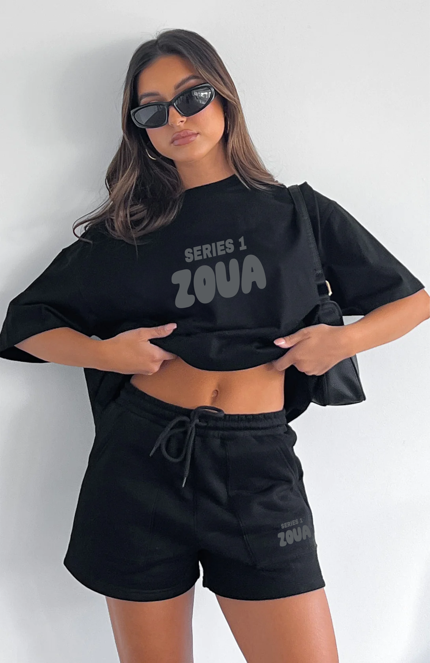 Zoua Cozy Oversized Summer Top w/ FREE Shorts