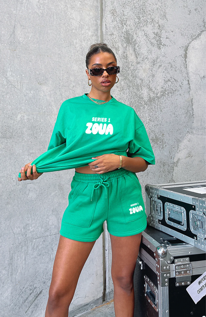 Zoua Cozy Oversized Summer Top w/ FREE Shorts