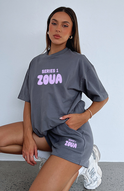 Zoua Cozy Oversized Summer Top w/ FREE Shorts