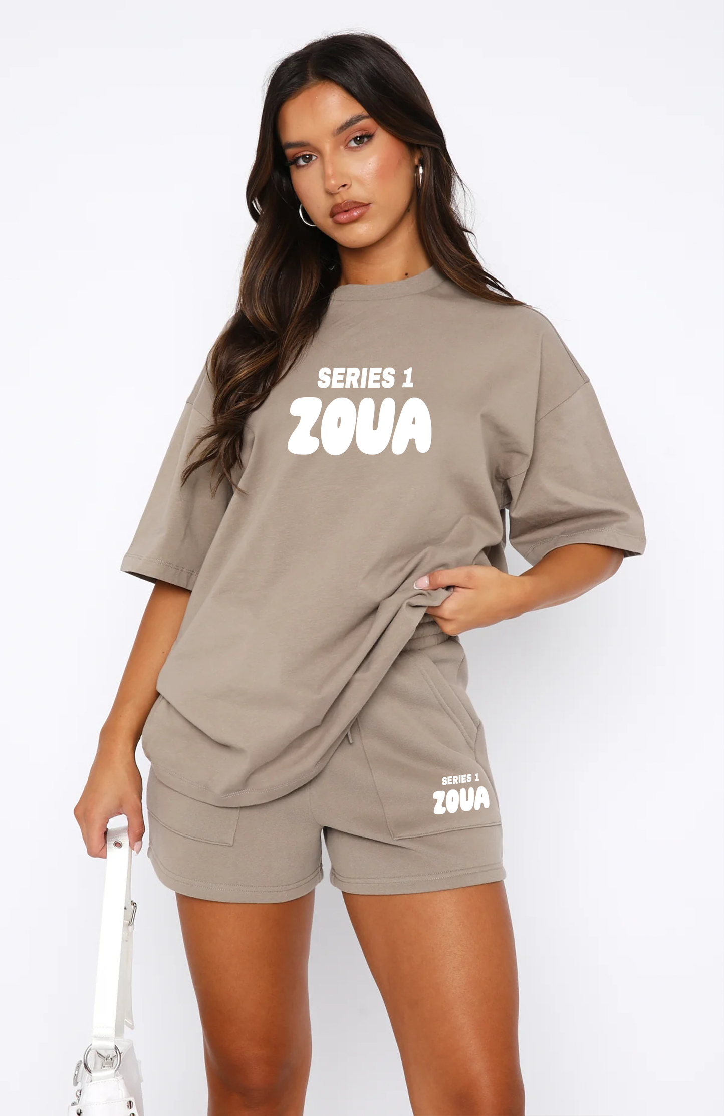 Zoua Cozy Oversized Summer Top w/ FREE Shorts