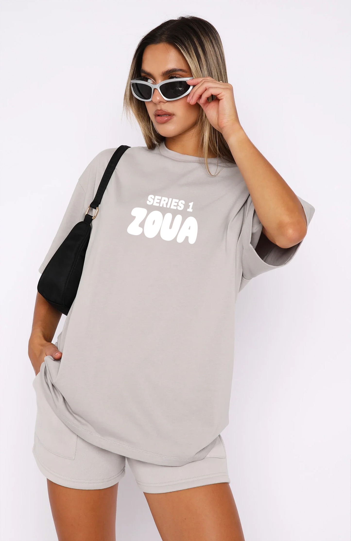 Zoua Cozy Oversized Summer Top w/ FREE Shorts