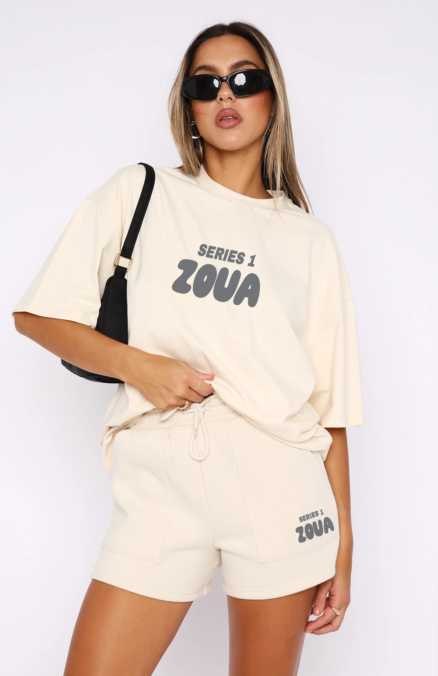 Zoua Cozy Oversized Summer Top w/ FREE Shorts